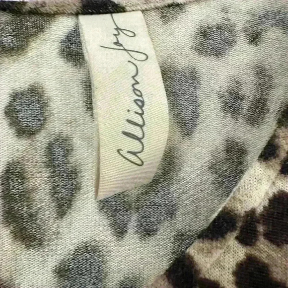 Evereve Allison Joy Leopard Print
3/4 Flutter Sleeve Dress XS - Picture 4 of 5
